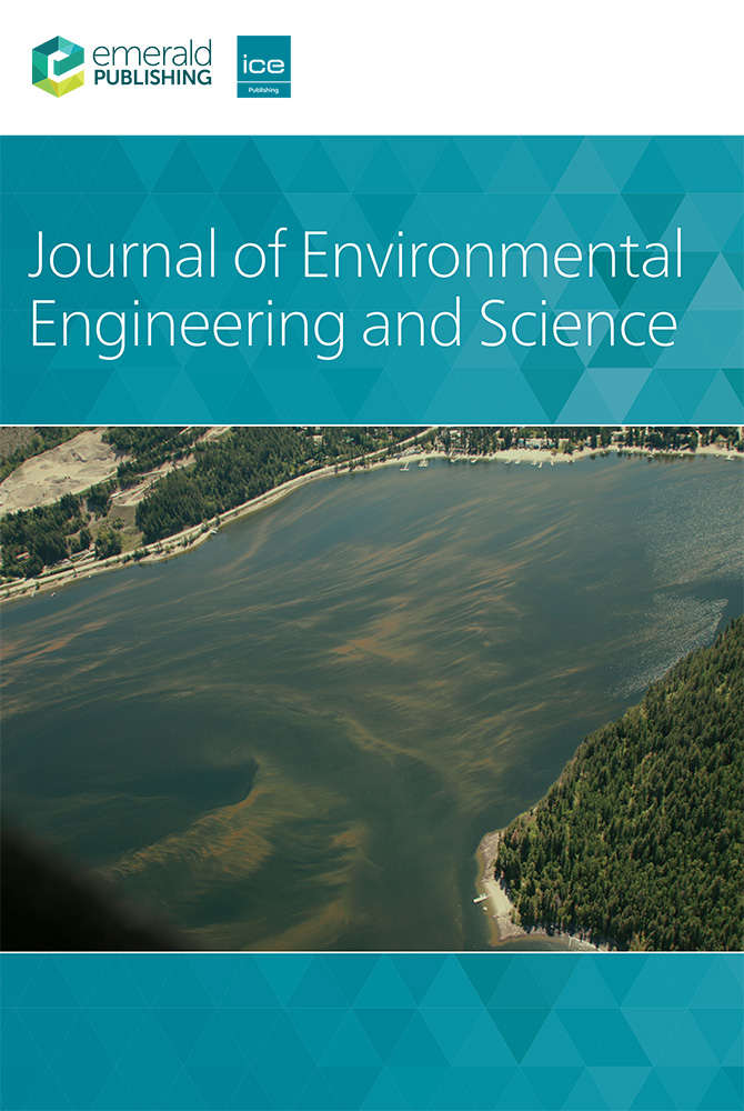 Journal Of Environmental Engineering And Science. 